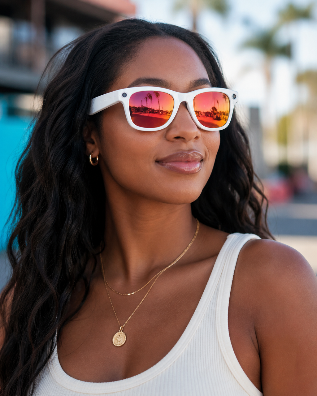 AI Camera Smart Glasses with Bluetooth, Wi-Fi, AI Translation & Voice Assistant