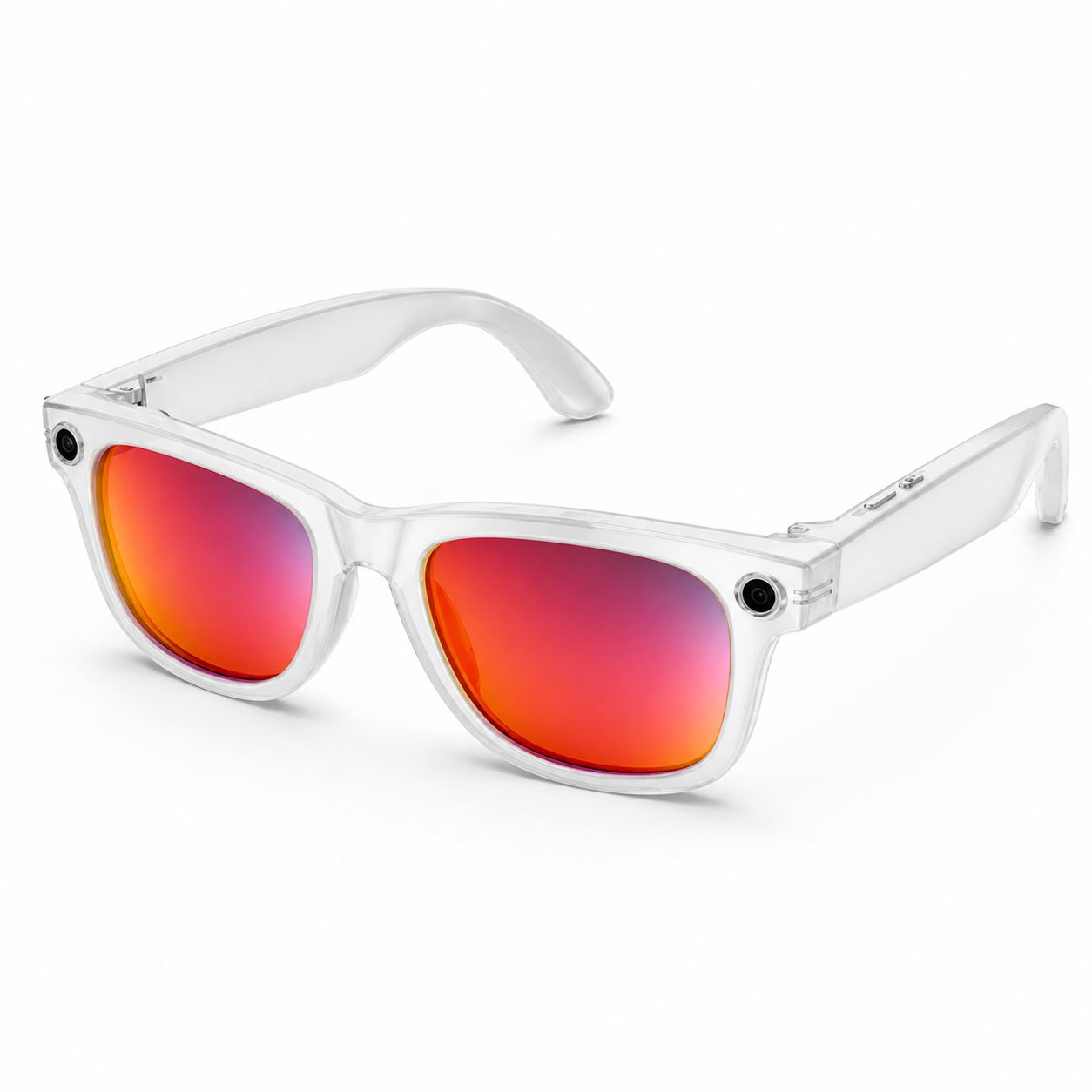 AI Camera Smart Glasses with Bluetooth, Wi-Fi, AI Translation & Voice Assistant